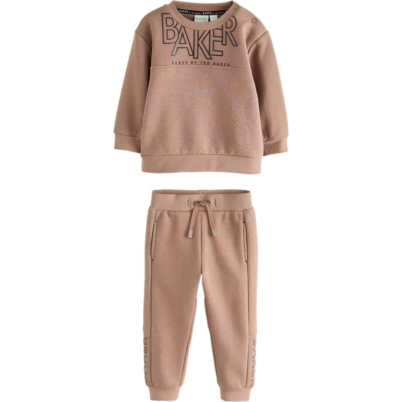 Baker by Ted Baker Joggingová souprava šedobéžová / černá 109595875