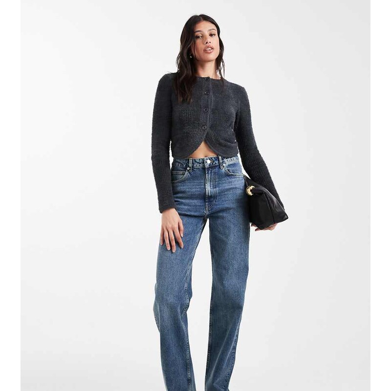 ASOS Tall ASOS DESIGN Tall comfort stretch straight leg jean in 115515194
