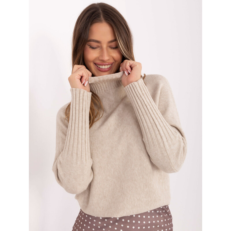RUE PARIS Sweater-IT-SW-8003.18P-light beige