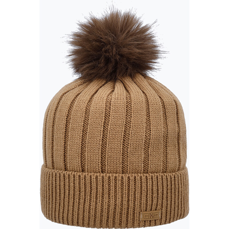 Dámská zimní čepice CMP 5505676 Knitted malt