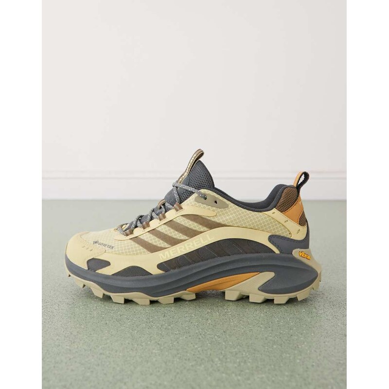 Merrell Moab Speed 2 GTX trainers in beige multi-Neutral