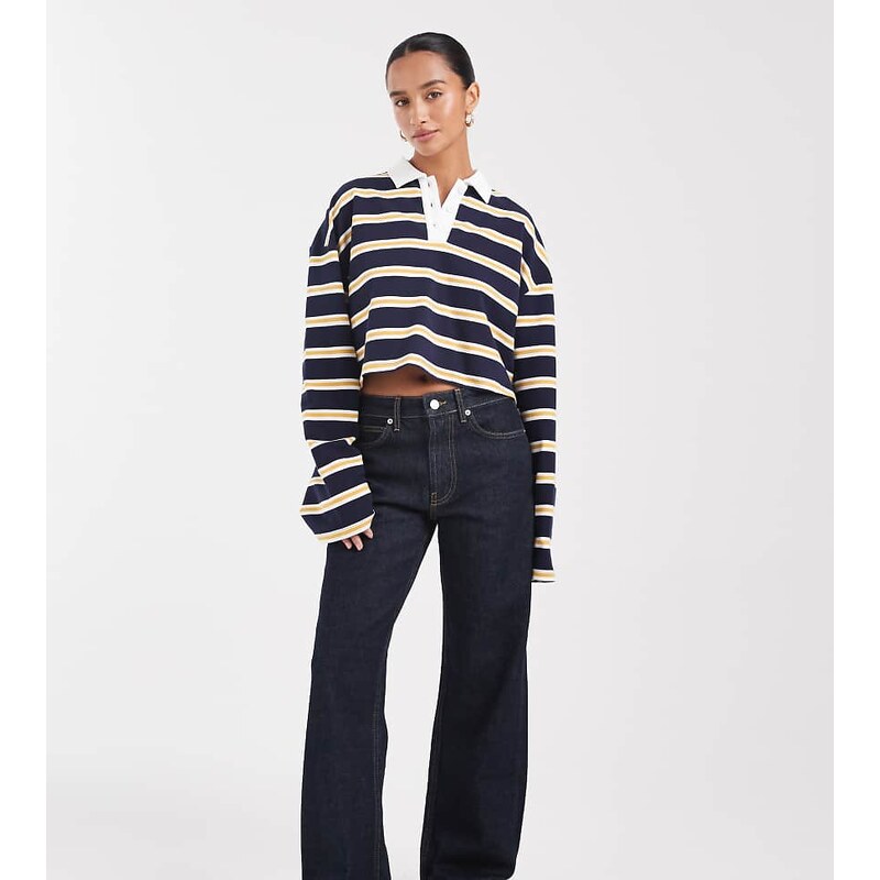 ASOS Petite ASOS DESIGN Petite comfort stretch straight leg jeans in 115515211