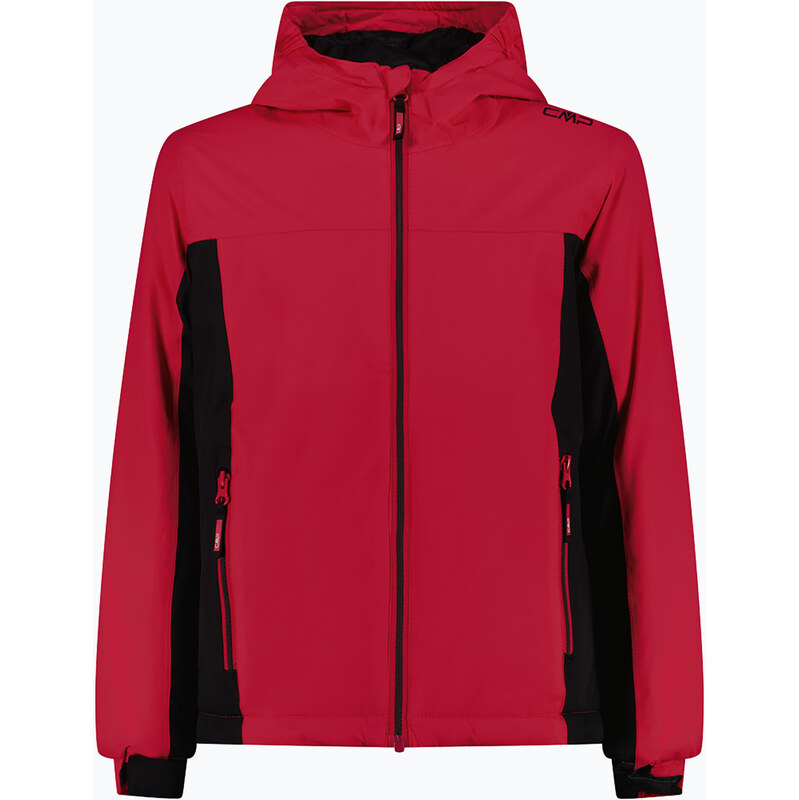 Dětská softshellová bunda CMP 35Z1435 Fix Hood carmine