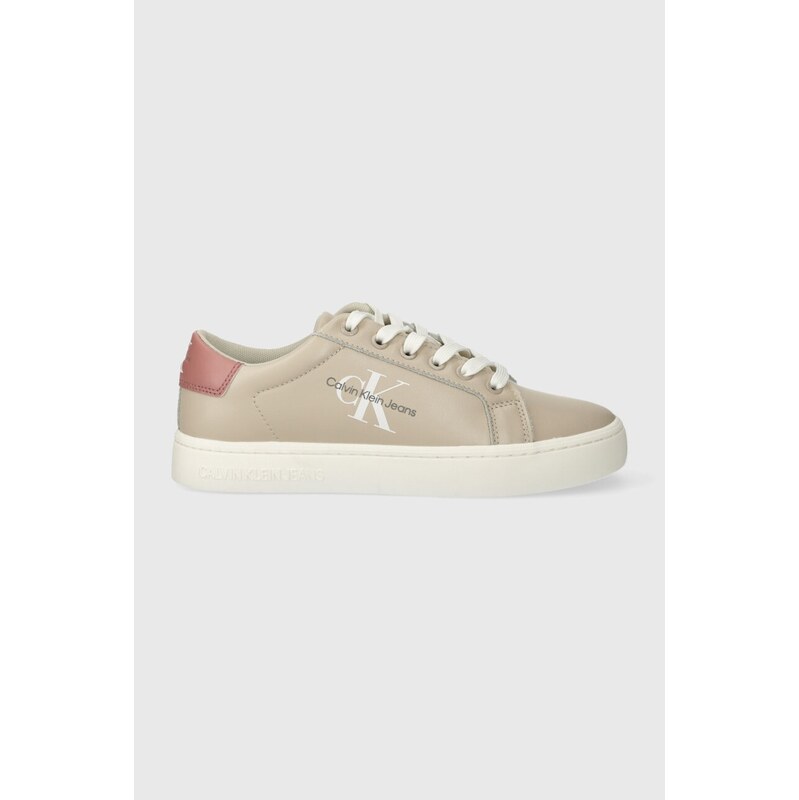 Calvin Klein Jeans Kožené sneakers boty Calvin Klein Jeans