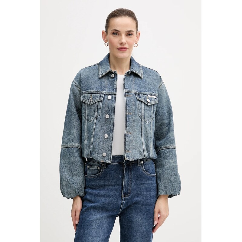 Calvin Klein Jeans Bavlněná džínová bunda Calvin Klein Jeans