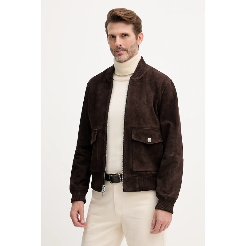 Semišová bomber bunda Michael Kors