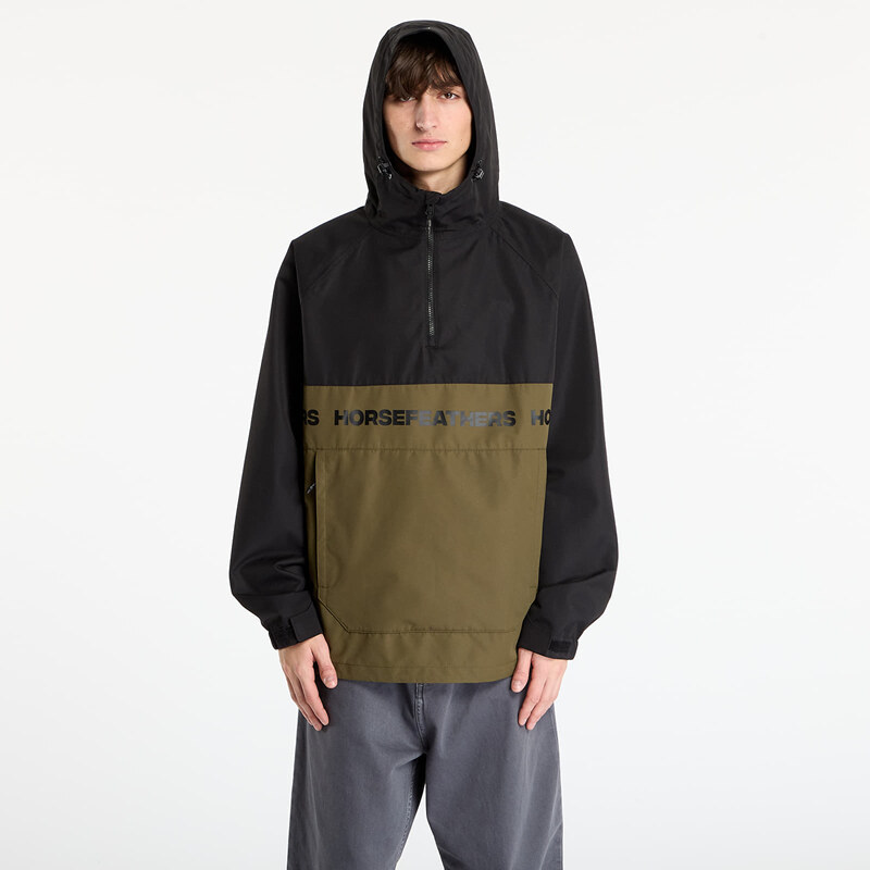 Bunda Horsefeathers Gordie Jacket Black/ Olive Night XS