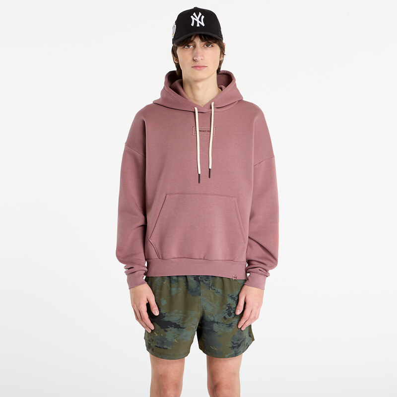 Mikina Under Armour Project Rock Icon Hoodie Maroon S