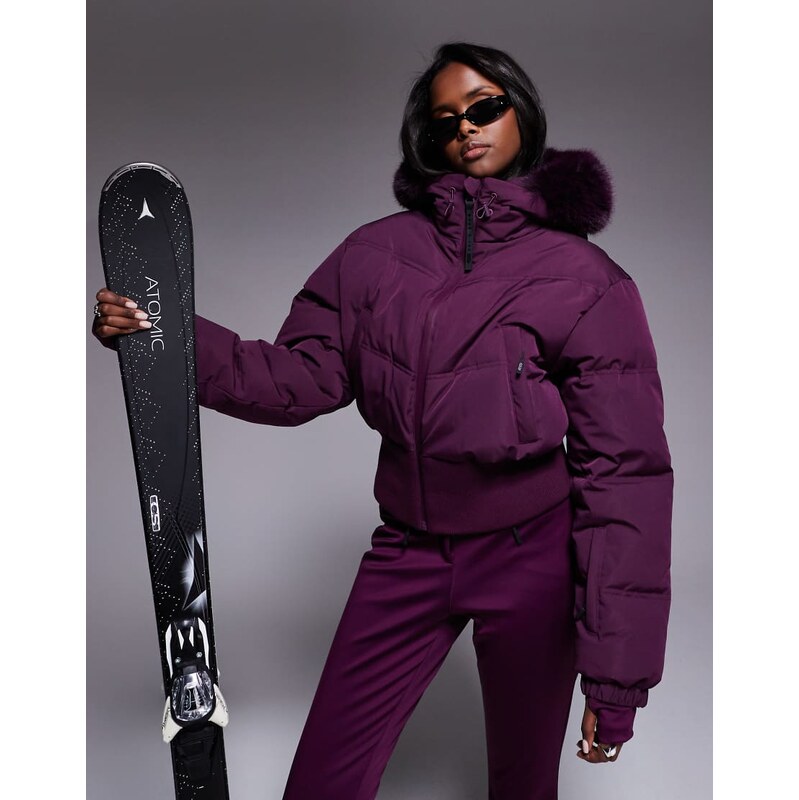 ASOS 4505 Ski & Snow ASOS 4505 Ski cropped insulated ski bomber jacket 109534305