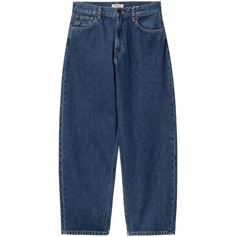 KALHOTY CARHARTT WIP Brandon 5-Pocket De - odrá - 109607345