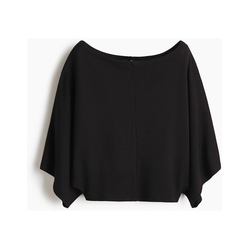 H&M - Oversized top - Černá