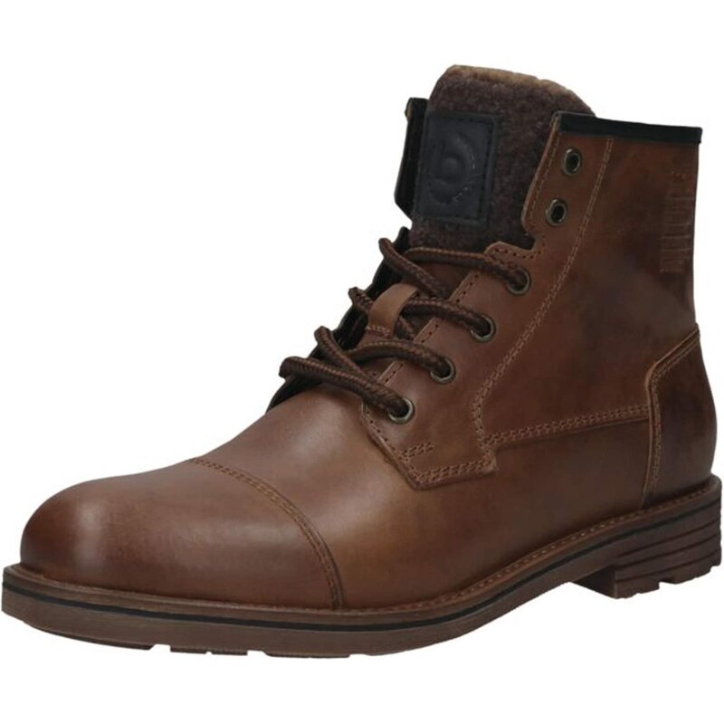 bugatti Šněrovací boty hnědá