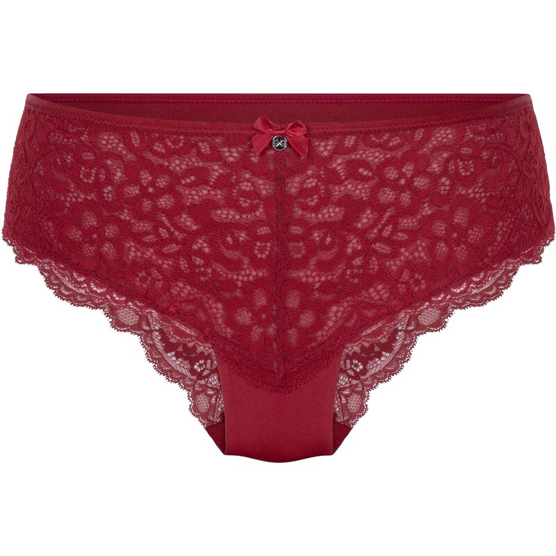 Hunkemöller Kalhotky Marine karmínově červené 109611448