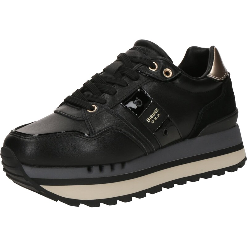 Blauer.USA Tenisky bronzová / černá 109612149