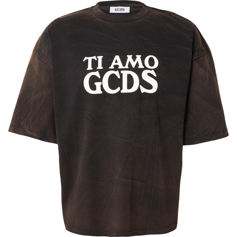 GCDS Tričko TI AMO GCDS černá / bílá