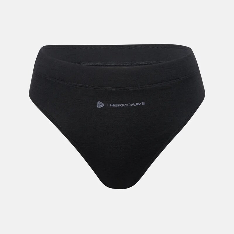 Dámské funkční vysoké kalhotky MERINO LIFE Thermowave černá 109620874