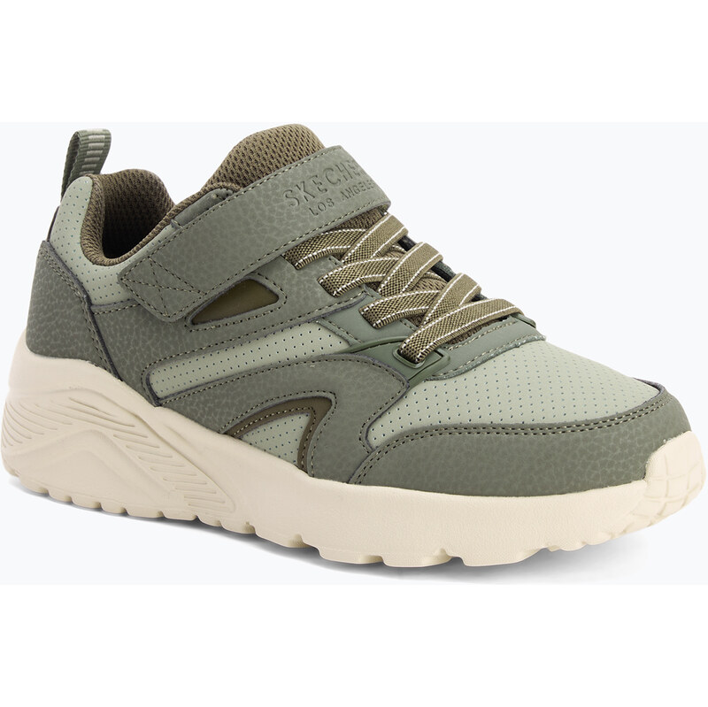 Dětské boty SKECHERS Uno Lite Echo Surge olive