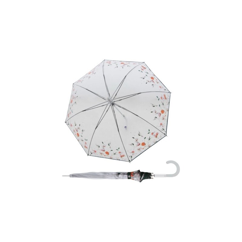 Doppler Fiber Long AC Transparent Floral Dreams - dámský holový