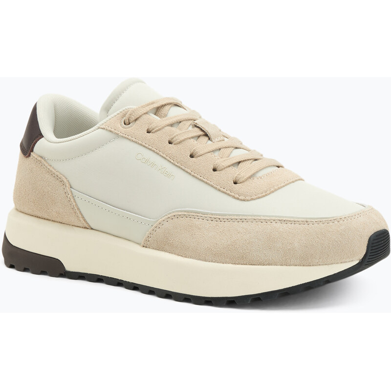 Pánské boty Calvin Klein HM0HM01714 Low Top Lace Up silvermoss
