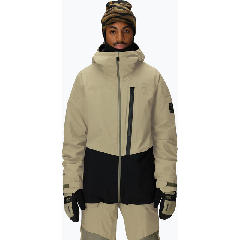 Pánská snowboardová bunda 686 Gore-Tex GT Thermagraph sage