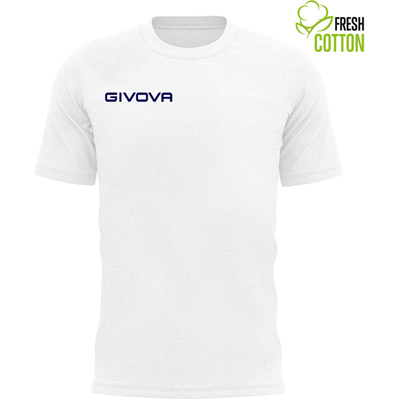 Bavlněné triko Givova Fresh white 2XL 109626213