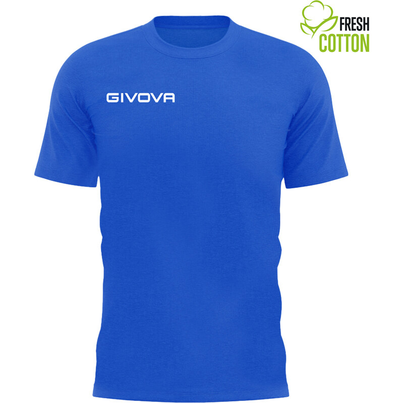 Bavlněné triko Givova Fresh royal blue 2XL 109626215