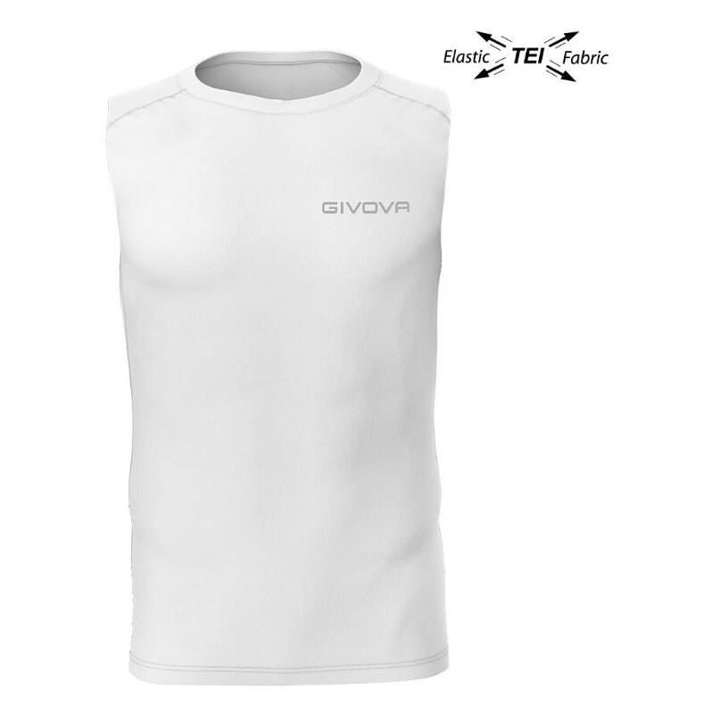 Elastické tílko Givova Technical Corpus 1 White M 109626545