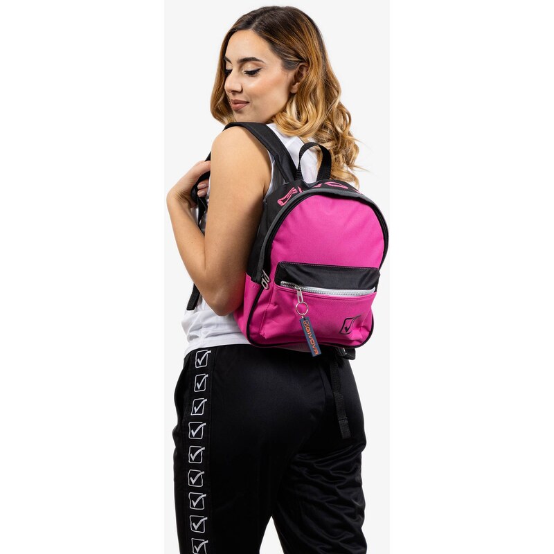 Batoh Givova University Fuchsia-Black růžová