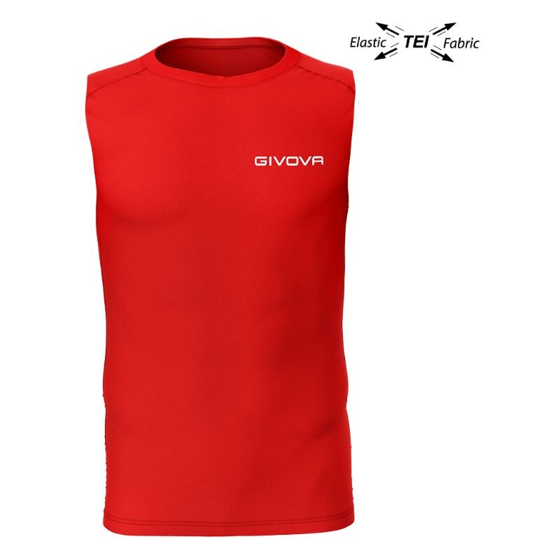 Elastické tílko Givova Technical Corpus 1 Red S 109626503