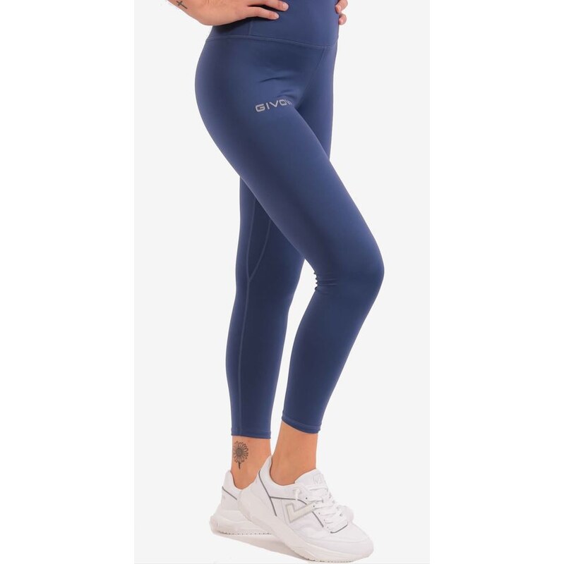 Dámské sportovní legíny GIVOVA Basic Blue S 109627204