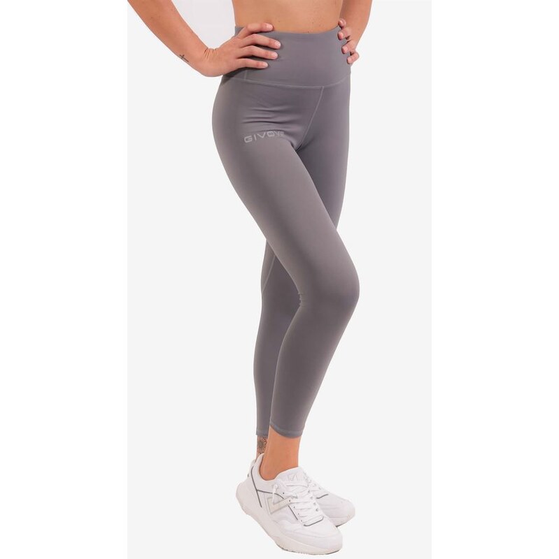 Dámské sportovní legíny GIVOVA Basic Dark Grey S 109627205