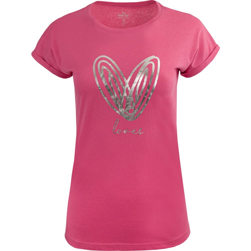 Dámské triko The People Rep. Isolde Fuchsia S 109628700