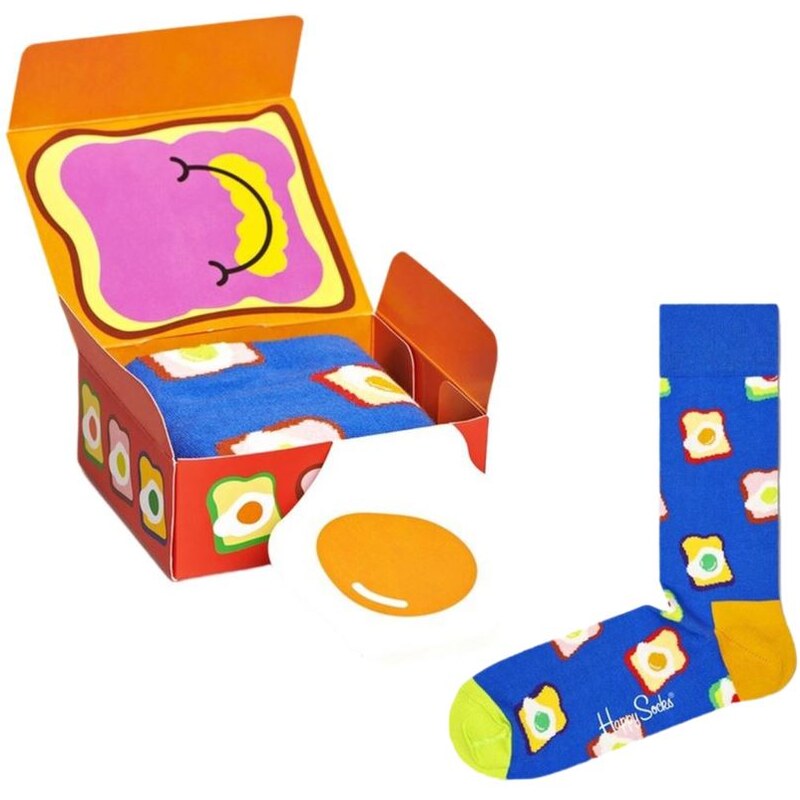 Ponožky Happy Socks 1-Pack Toasted Egg Socks Gift Set 36-40 109628811