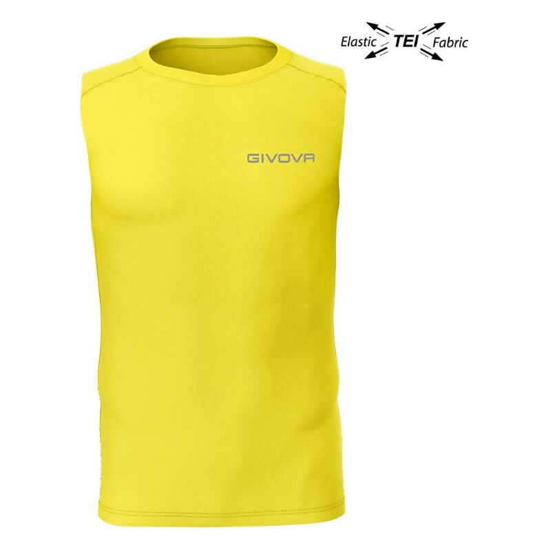 Elastické tílko Givova Technical Corpus 1 Yellow 2XL 109628920
