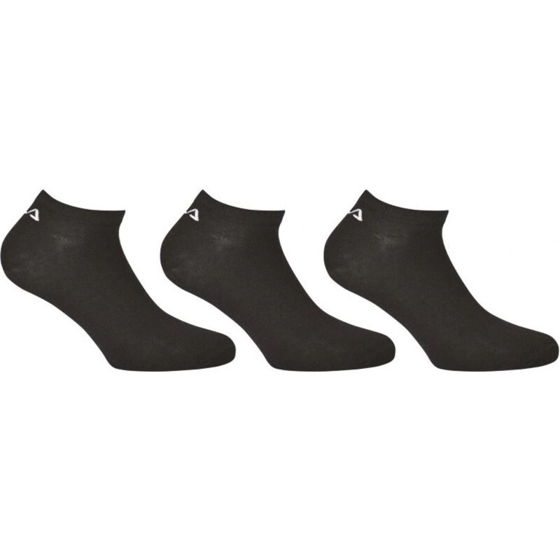 Ponožky FILA Sneaker 3-pack Black 43-46