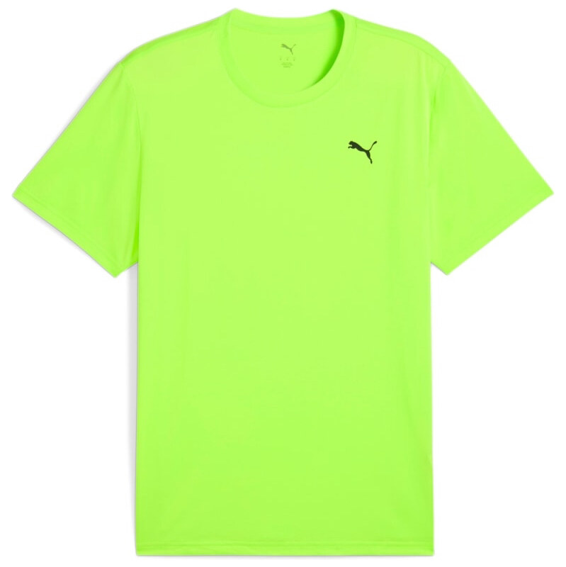 Pánské Triko Puma Ess Solid Cat Tee Fluo Green zelená L