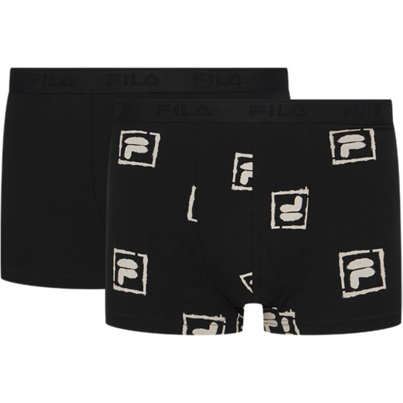 Boxerky FILA 2-pack Black M 109629711