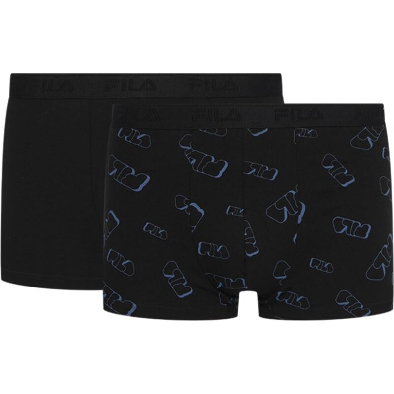Boxerky FILA 2-pack Black XL 109629762