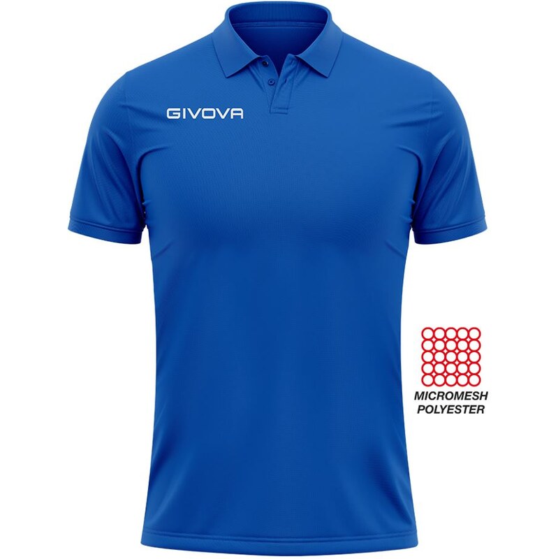 Polo triko Givova Polo Pocket Royal M