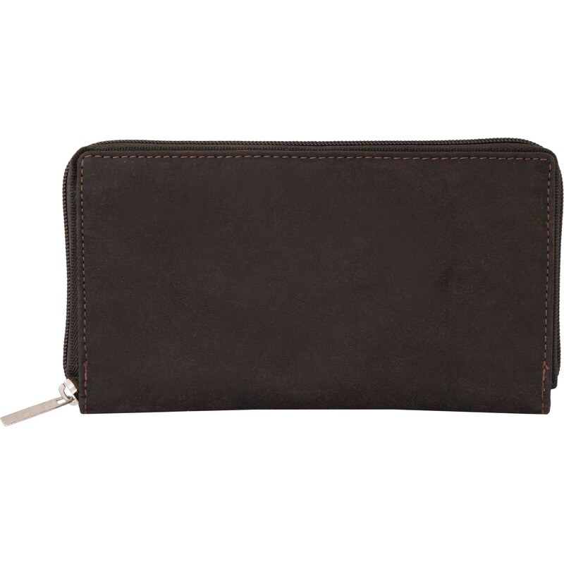 Chesterfield Wmns Wallet Billy Dark Brown hnědá 109631007