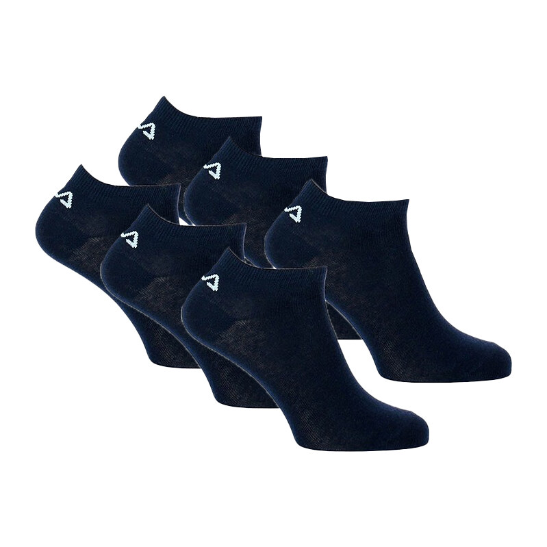 Ponožky FILA Sneaker Sock 6-pack Unisex navy 39-42