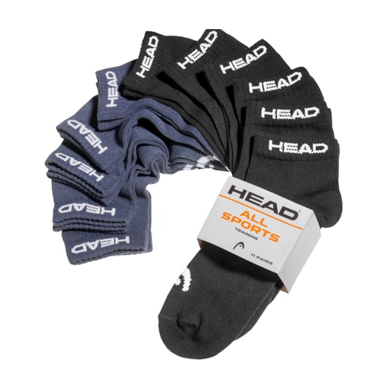 Head Elements Sneaker Socks unisex ponožky 11 párů v balení,