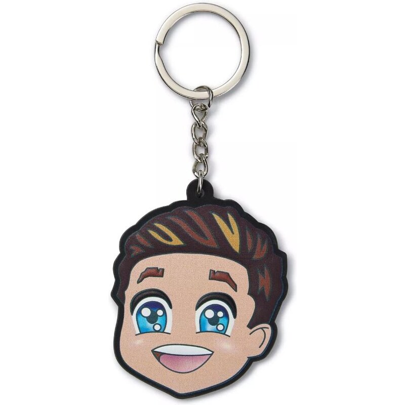 Přívěsek Mercedes Mapf1 FW GR Caricature Keyring Blue 109631375