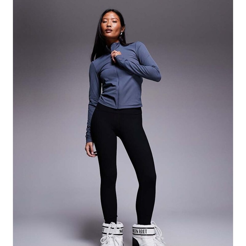 ASOS 4505 Ski & Snow ASOS 4505 Petite Ski thermal ribbed fleece back 110208044