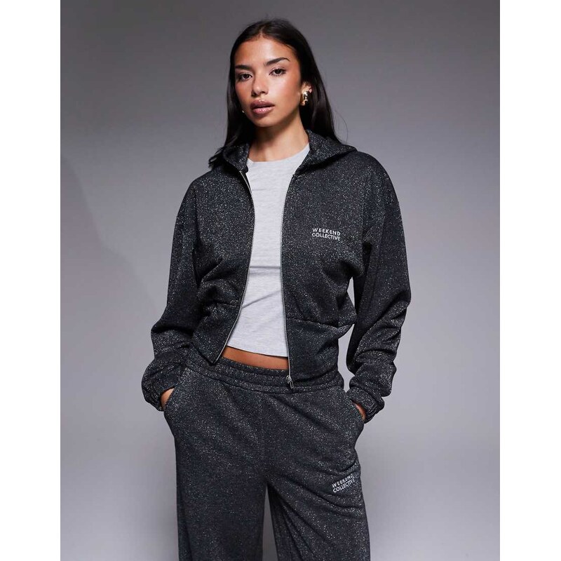 ASOS Weekend Collective Weekend Collective co-ord zip through hoodie 109635358