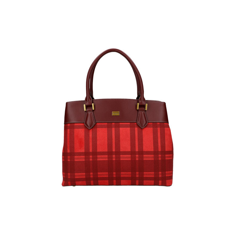 Červená dámská kabelka do ruky David Jones CM5499 108697863