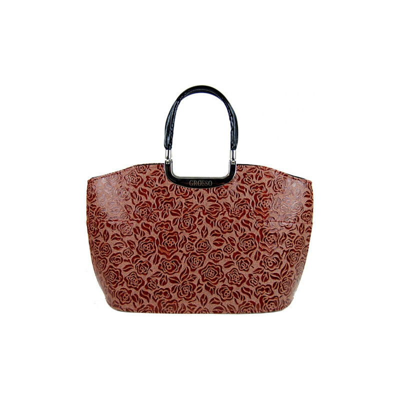 Elegantní starorůžová kabelka do ruky S5 GROSSO 108701692