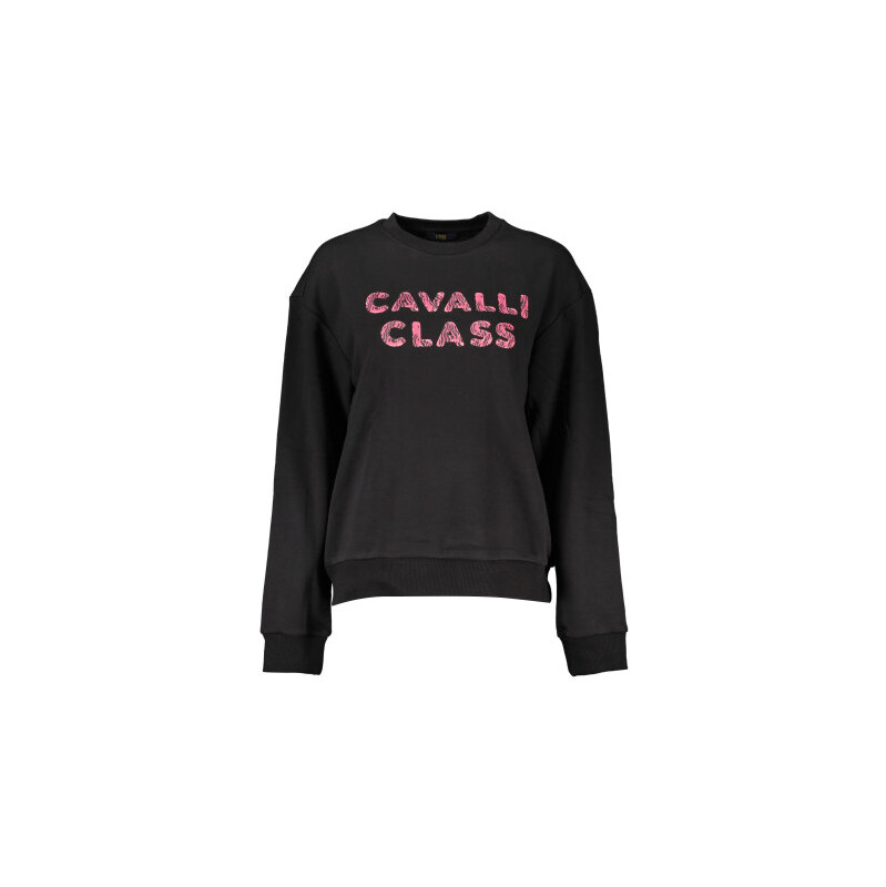 Dámská mikina bez zipu CAVALLI CLASS - černá - S 109636572