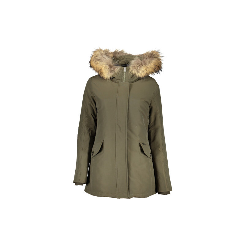 Dámská zimní bunda WOOLRICH - Zelená - XL 109636822