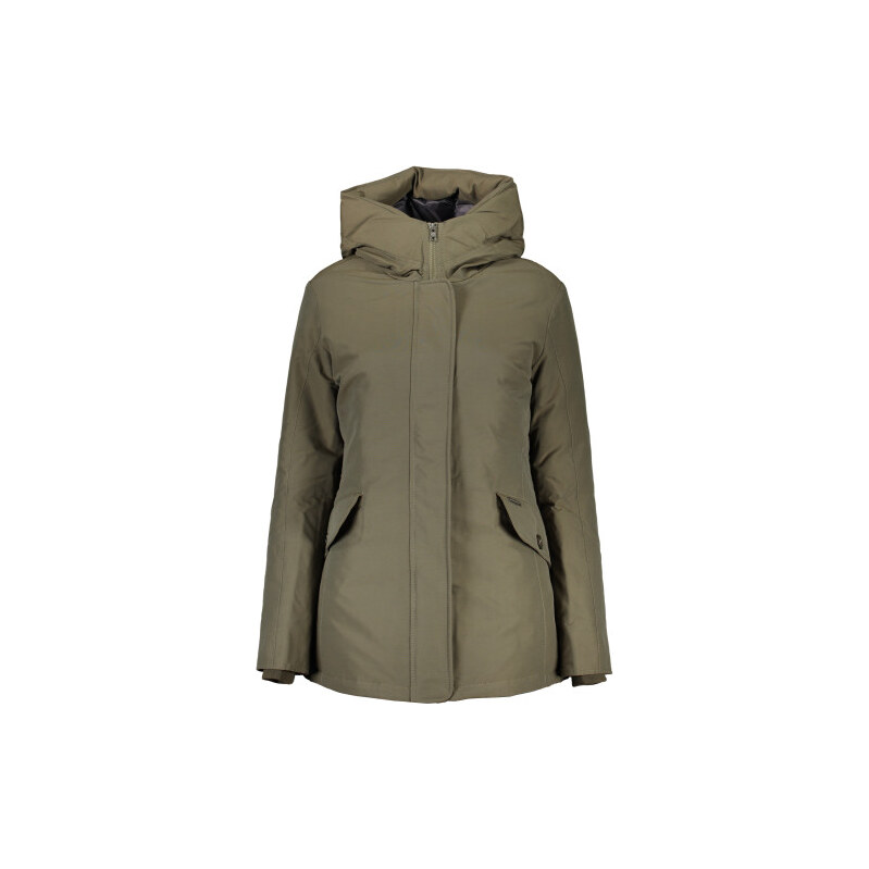 Dámská zimní bunda WOOLRICH - Zelená - XL 109636823